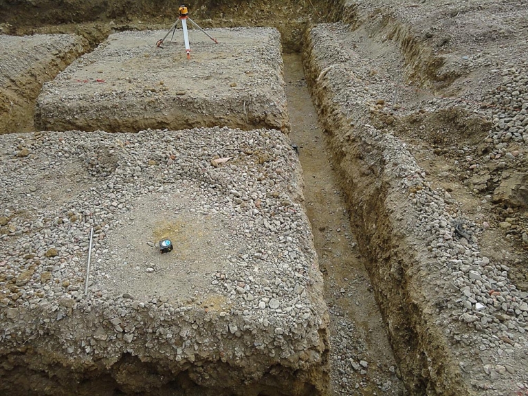 New Build Footing Inspection Ticeans Engineering Cornwall Mining